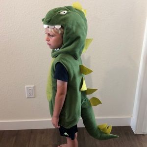 POTTERY BARN KIDS DRAGON COSTUME SZ 4-6